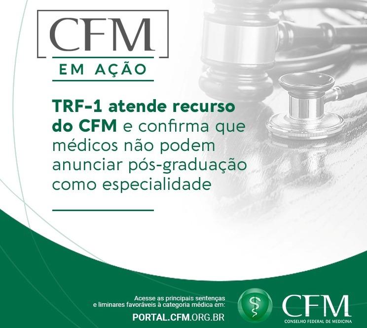 Trf Acolhe Recurso Do Cfm E Pro Be M Dicos P S Gradua O De Se