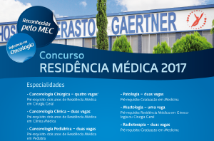 Residncia Mdica Erasto Gaertner 2017