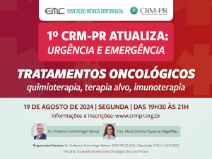 1 CRM-PR Atualiza Urgncia e Emergncia: Tratamentos Oncolgicos