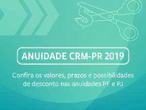 Anuidade CRM-PR 2019