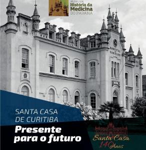 Museu da Histria da Medicina do PR lana livro em homenagem aos 140 anos da Santa Casa de Curitiba