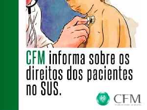 CRMs comeam a distribuir cartilhas para a populao sobre direitos dos pacientes no SUS