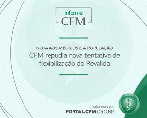 CFM reitera defesa do Revalida e se posiciona contra nova tentativa de flexibilizao