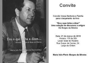 Livro sobre ex-ministro da Sade ser lanado em Curitiba