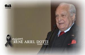 Curitiba decreta luto oficial pela morte do advogado e professor Ren Ariel Dotti