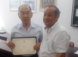 Entrega do Diploma de Mrito tico-Profissional em Maring