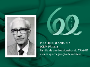 Homenagem aos Pioneiros: Prof. Irineu Antunes (CRM-PR 333)