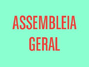 Assembleia Geral 2015 ser no dia 16/03