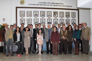 Galeria de presidentes do CRM-PR recebe a foto do Dr. Alexandre Gustavo Bley