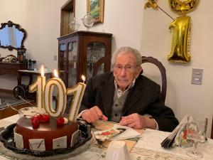 Homenagem especial ao Dr. Carlos Jos Taques Franco de Souza, 101 anos e 71 de formado