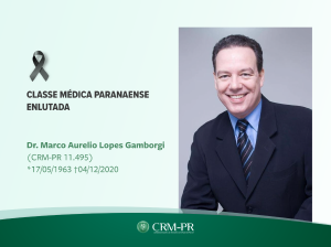 Pesar: Dr. Marco Aurlio Lopes Gamborgi, ex-presidente da Sociedade de Cirurgia Plstica