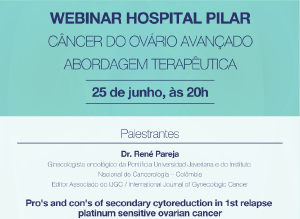 Hospital Pilar promover webinar com foco no cncer de ovrio