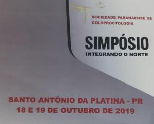 Sociedade Paranaense de Coloproctologia realiza simpsio em Santo Antnio da Platina