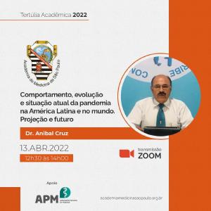 Academia de Medicina de SP promove palestra sobre a pandemia na Amrica Latina e no mundo