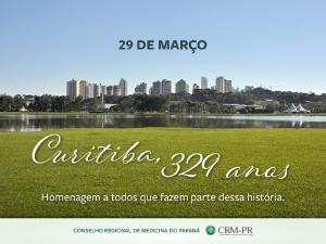 Na comemorao dos 329 anos de Curitiba, a homenagem aos mdicos que fazem parte dessa histria