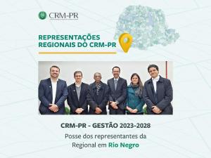 CRM-PR empossa nova diretoria da Representao Regional de Rio Negro