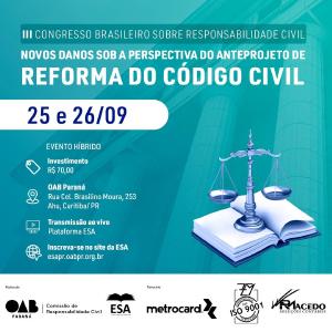 III Congresso Brasileiro Sobre Responsabilidade Civil