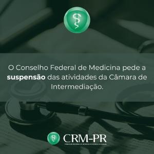 CRM-PR suspende atividades da Cmara de Intermediao